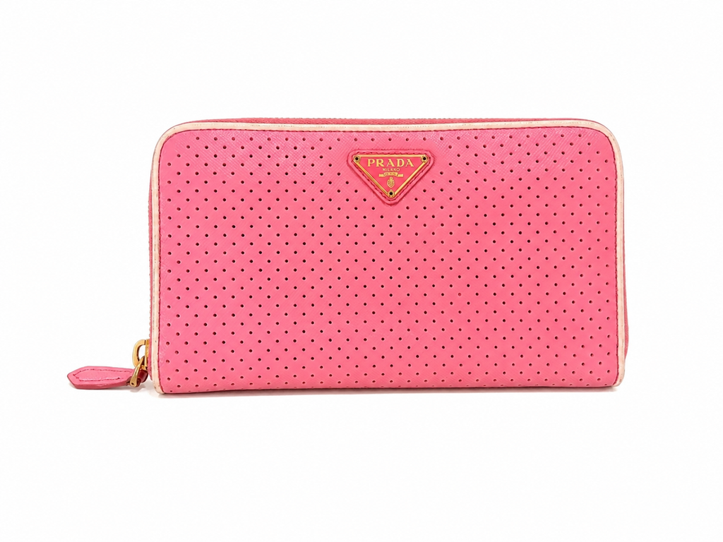 Pink Prada Wallet