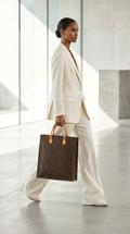 Louis Vuitton Sac Plat tote bag
