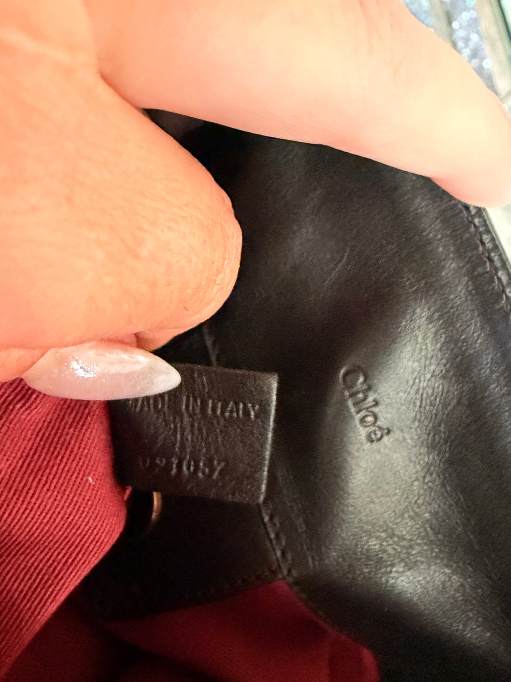 Chloé Leather Top Handle Shoulder Bag – Black