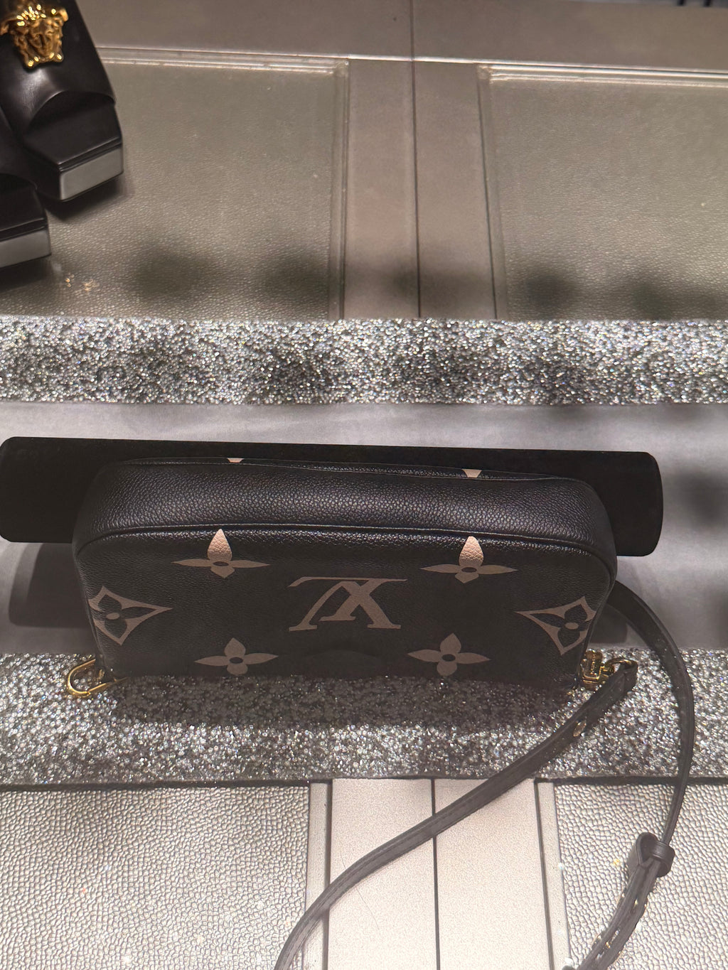 Louis Vuitton Monogram Empreinte Multi-Pouch Crossbody Set – Black/Bicolor