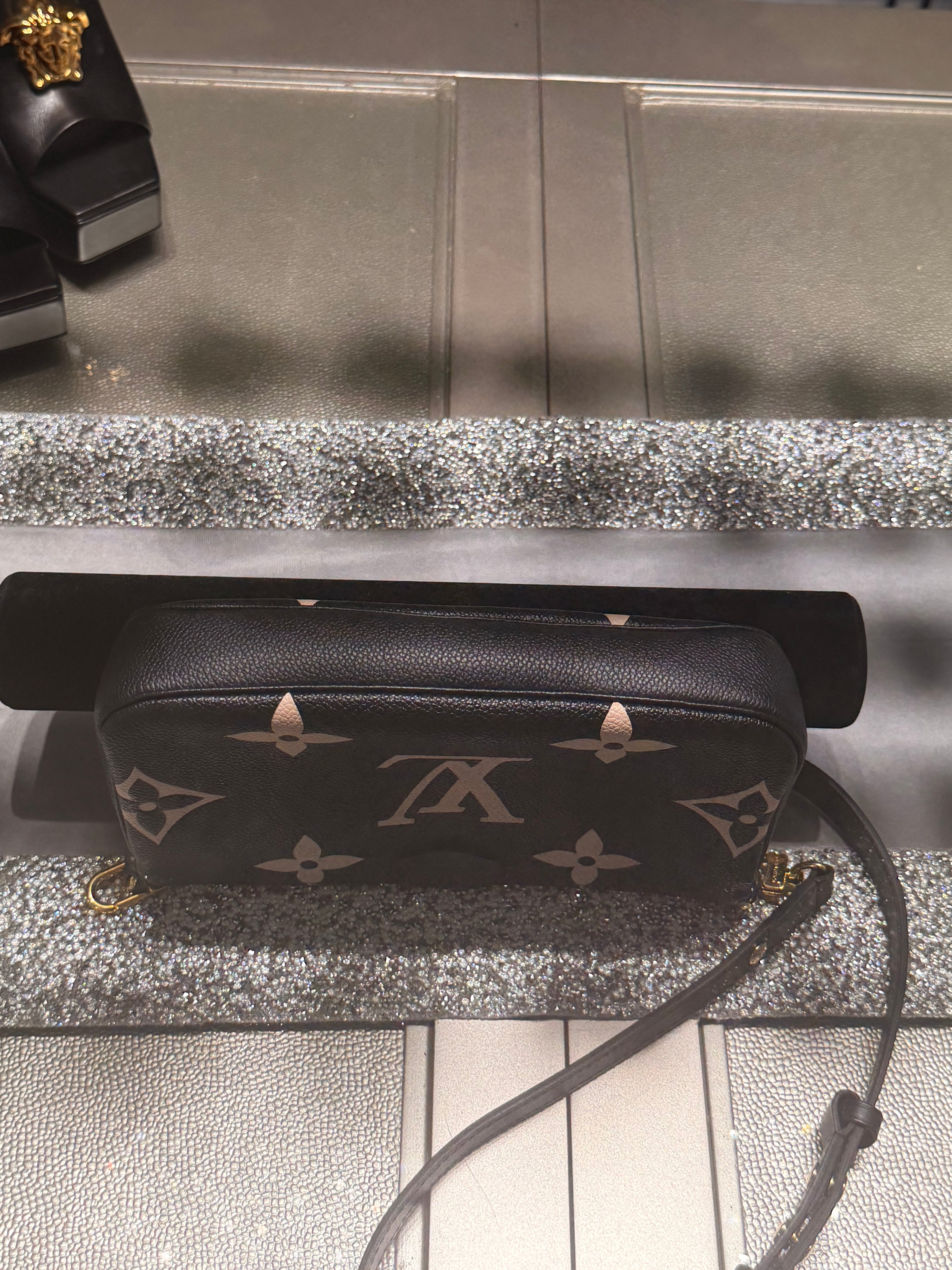 Louis Vuitton Monogram Empreinte Multi-Pouch Crossbody Set – Black/Bicolor