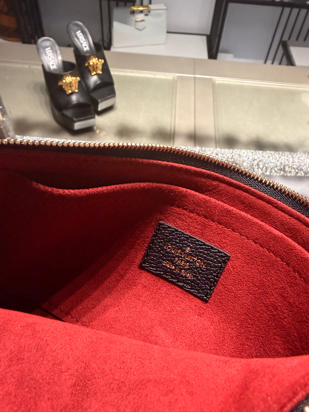 Louis Vuitton Monogram Empreinte Multi-Pouch Crossbody Set – Black/Bicolor