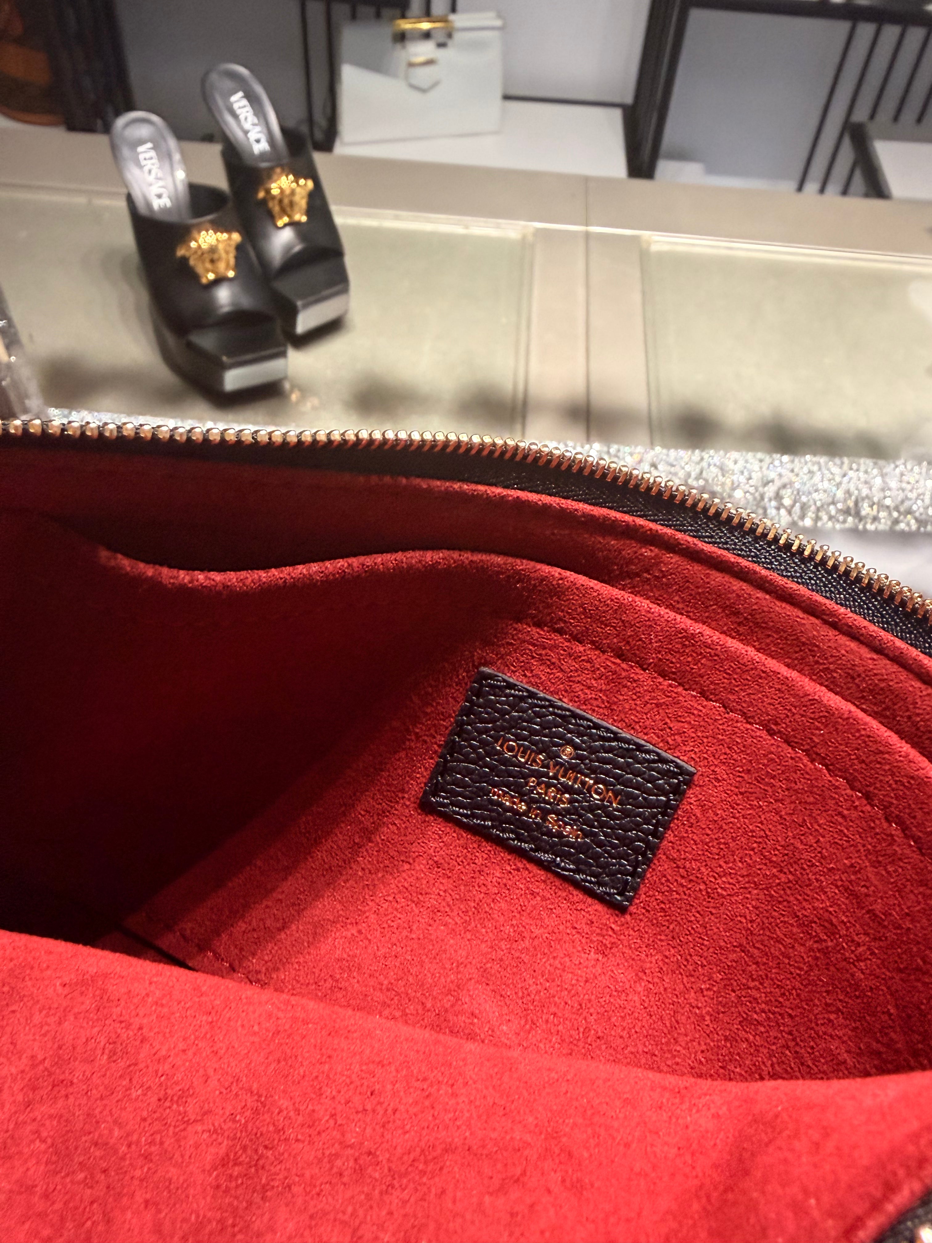 Louis Vuitton Monogram Empreinte Multi-Pouch Crossbody Set – Black/Bicolor