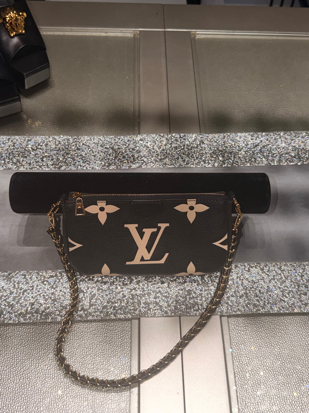 Louis Vuitton Monogram Empreinte Multi-Pouch Crossbody Set – Black/Bicolor