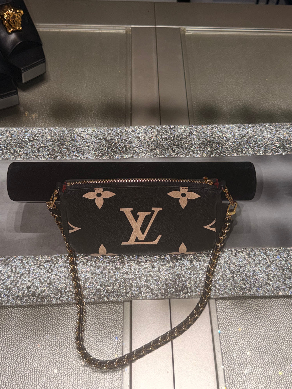 Louis Vuitton Monogram Empreinte Multi-Pouch Crossbody Set – Black/Bicolor