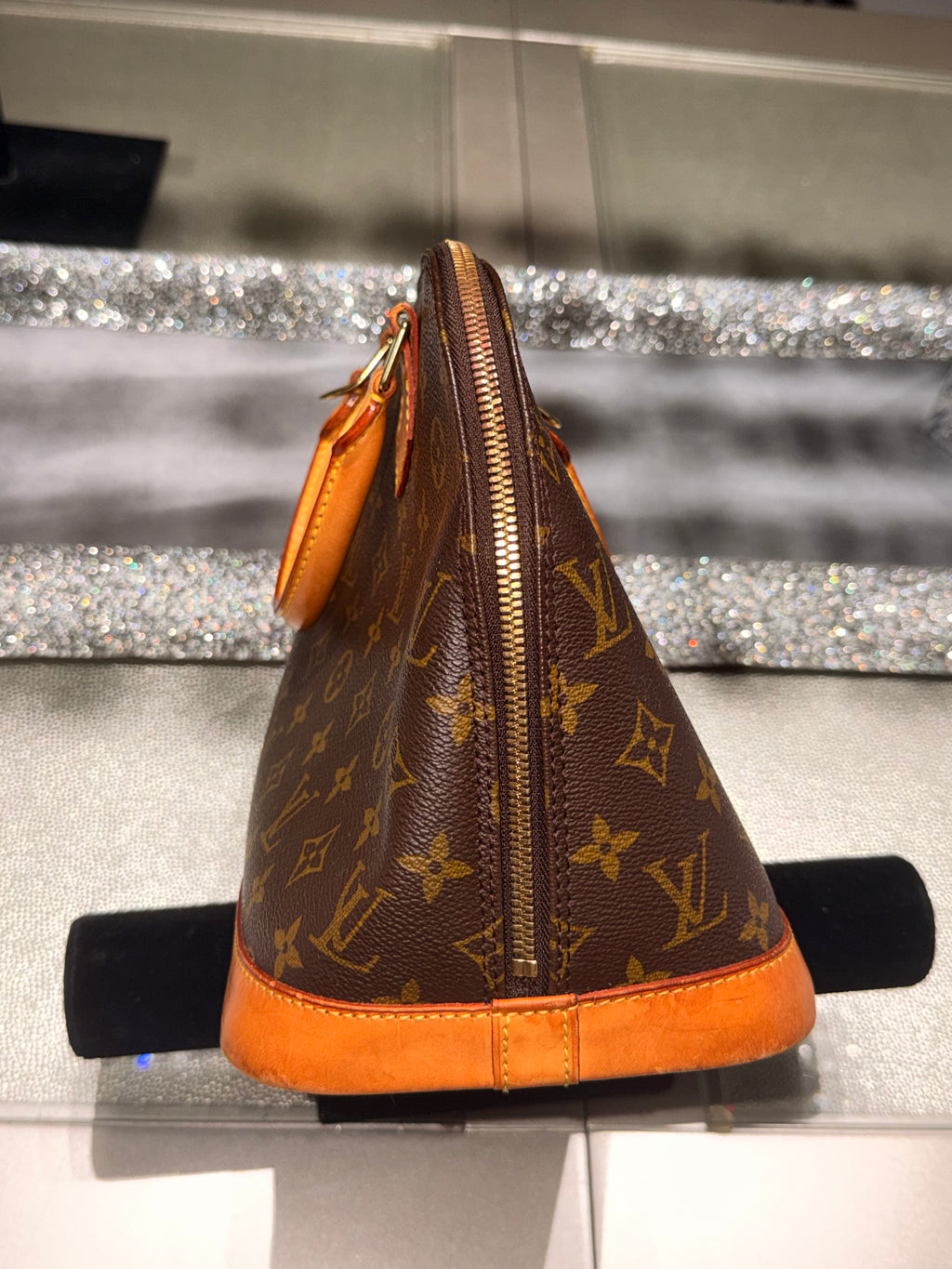 Louis Vuitton Alma PM Monogram Canvas Top Handle Bag