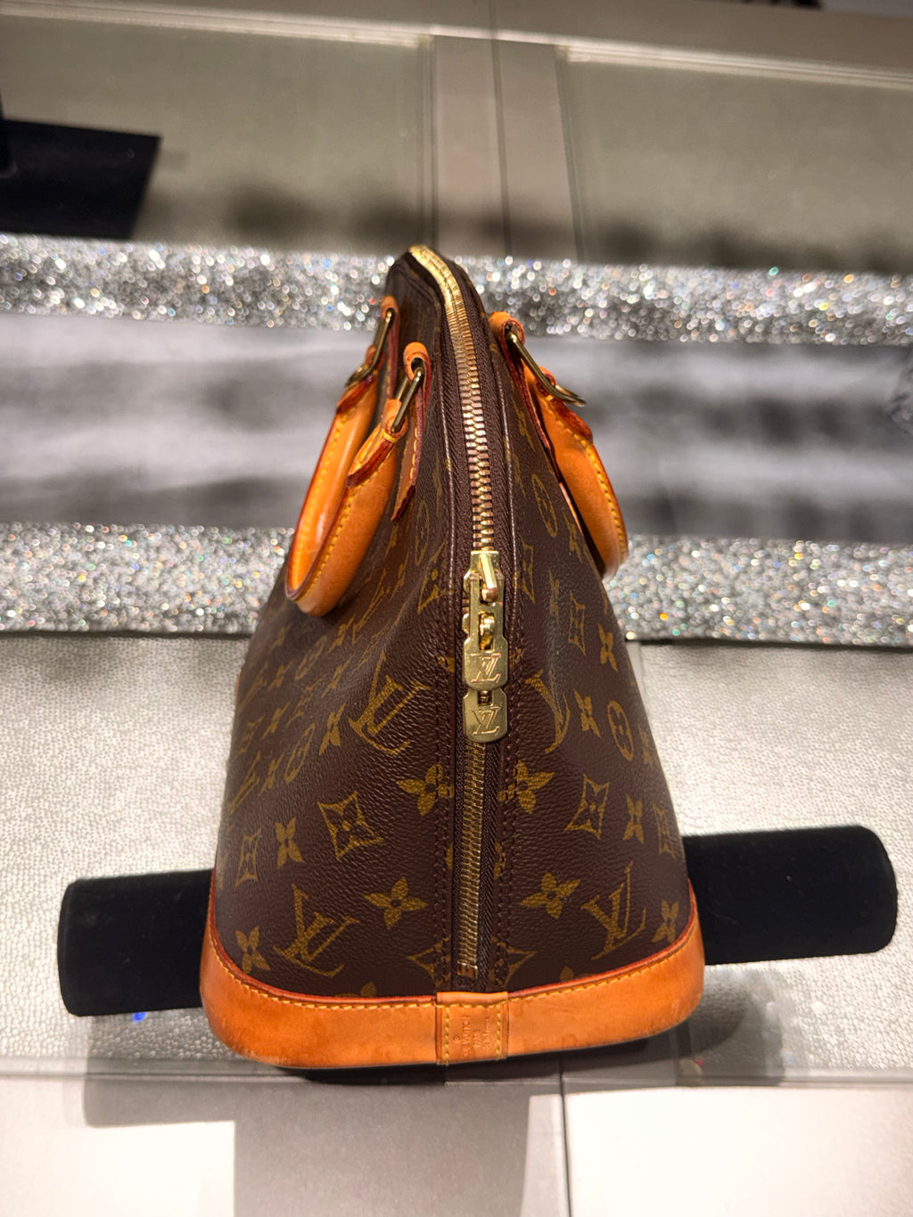 Louis Vuitton Alma PM Monogram Canvas Top Handle Bag