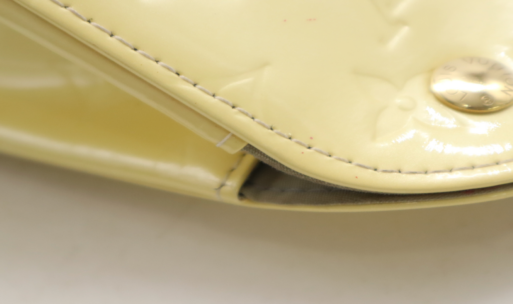 Louis Vuitton Maple Drive PM Pale Yellow Monogram Vernis Handbag
