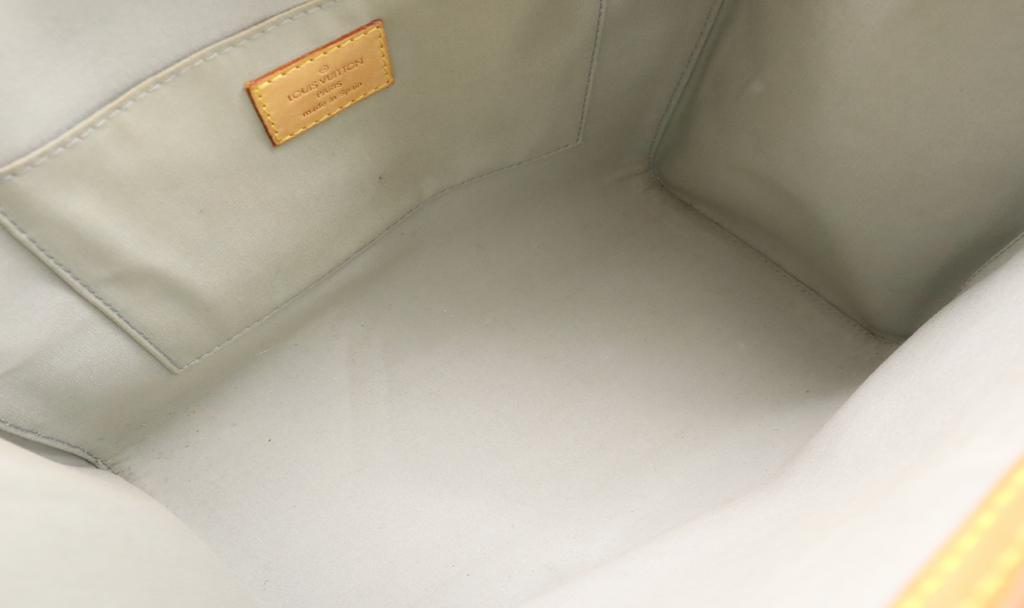 Louis Vuitton Maple Drive PM Pale Yellow Monogram Vernis Handbag