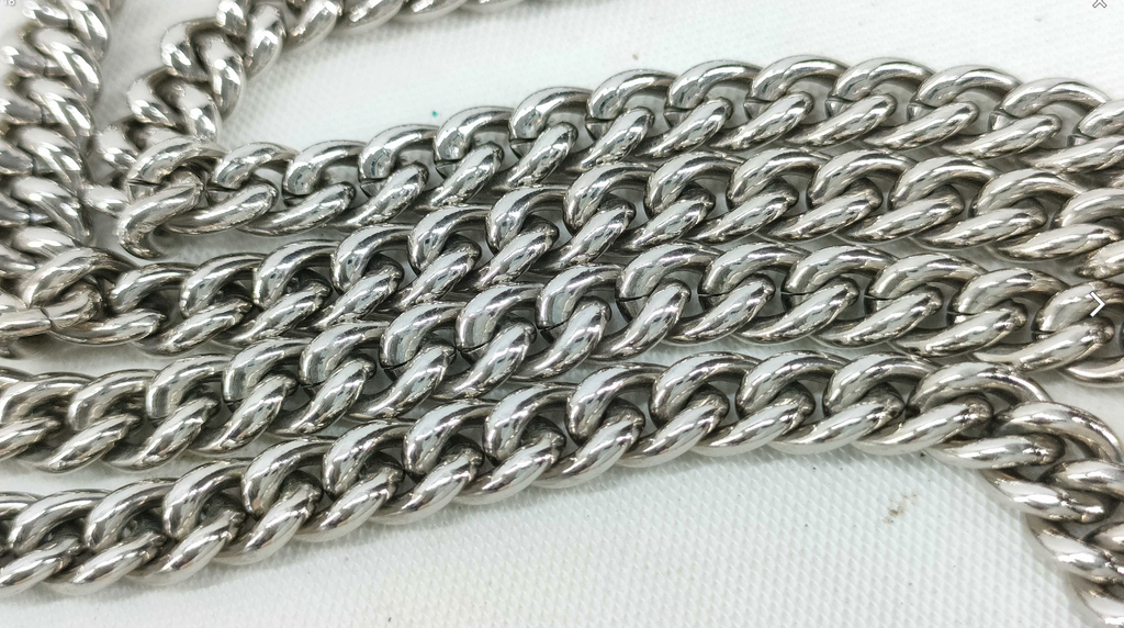 Louis Vuitton Mylockme Chain Pochette White & Pink Shoulder Bag
