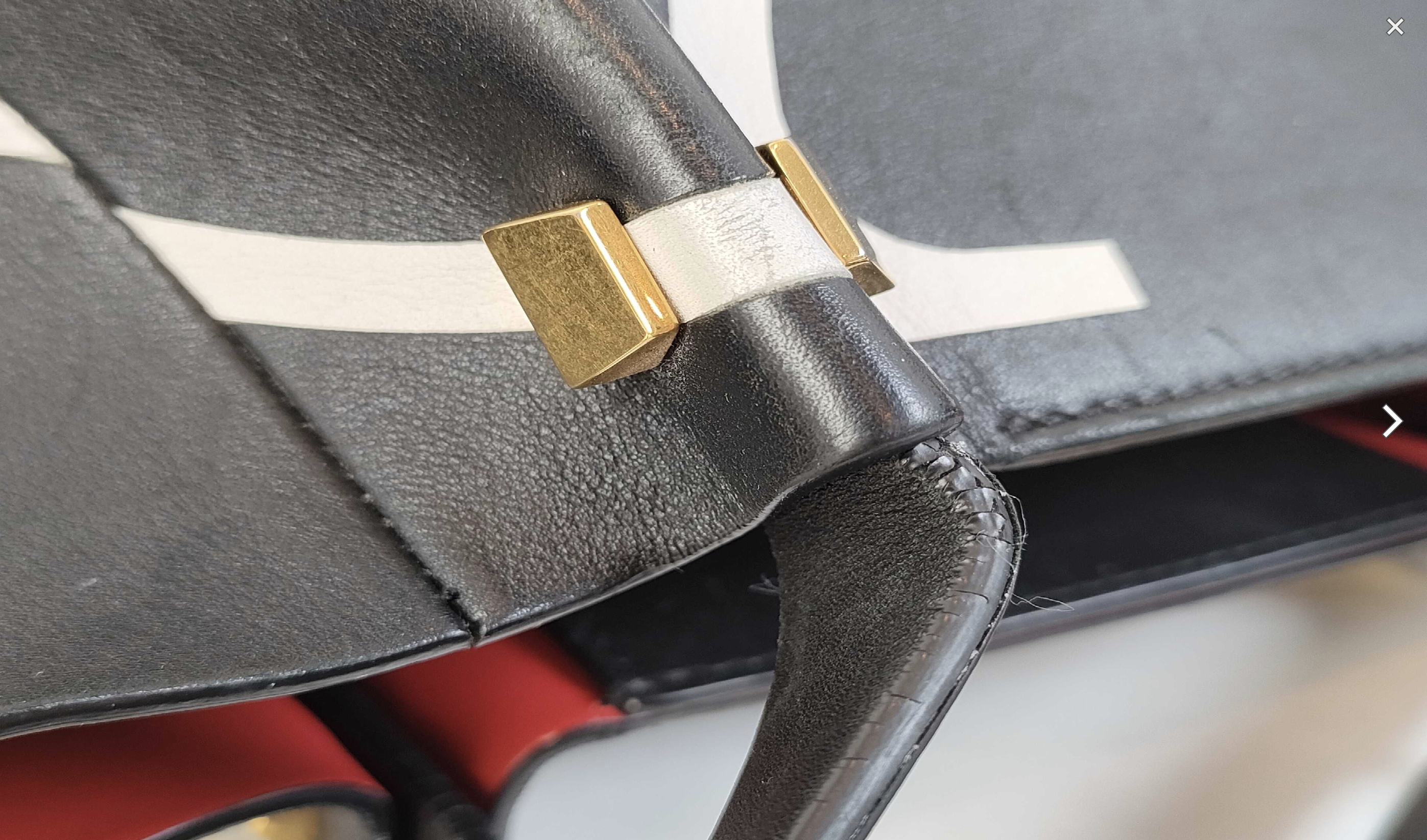 Valentino Garavani Go Logo Escape Black Leather Small Tote Bag
