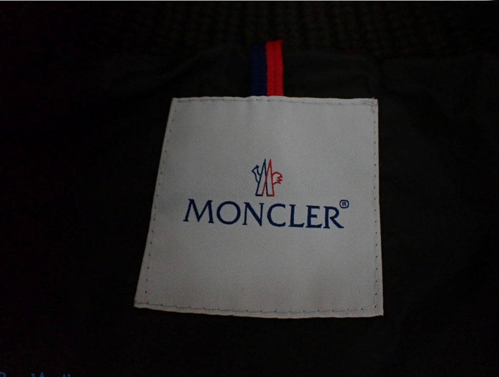 Moncler Men’s Size 4  Olive Green Quilted Down Puffer Jacket