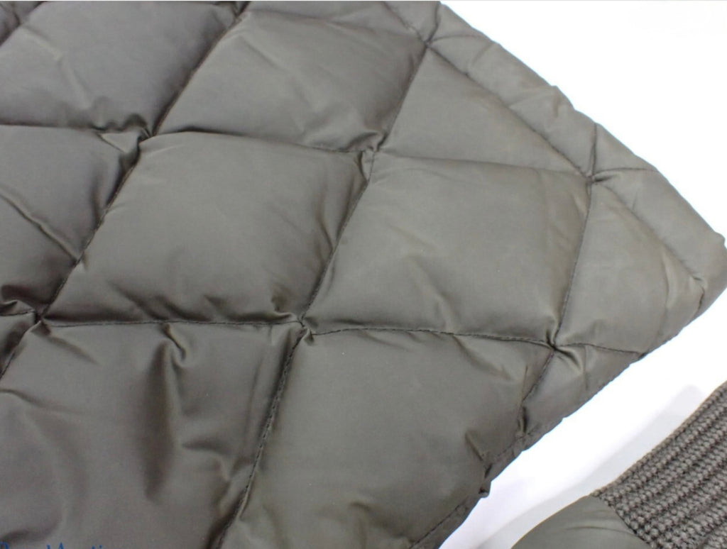 Moncler Men’s Size 4  Olive Green Quilted Down Puffer Jacket