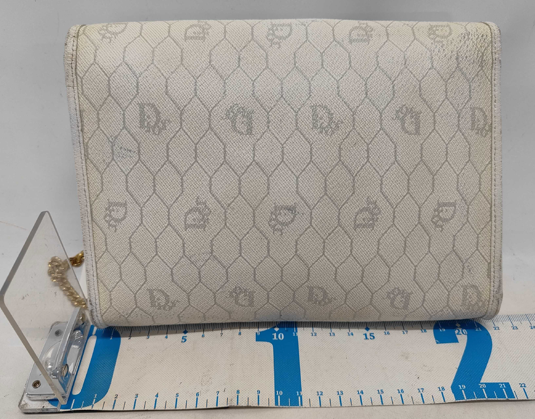 Dior PVC Chain Shoulder Bag