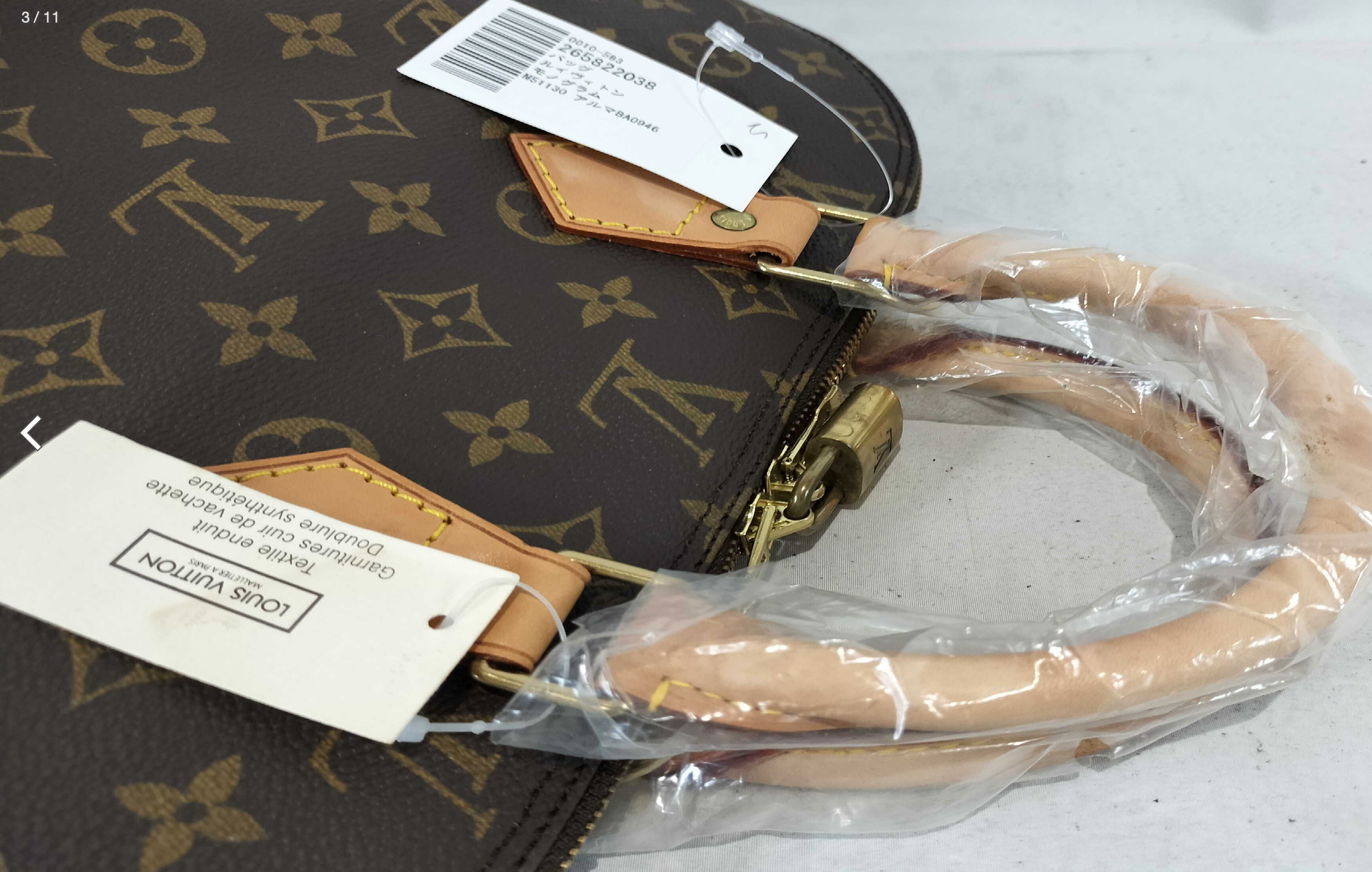 Louis Vuitton Alma PM Monogram Canvas Handbag