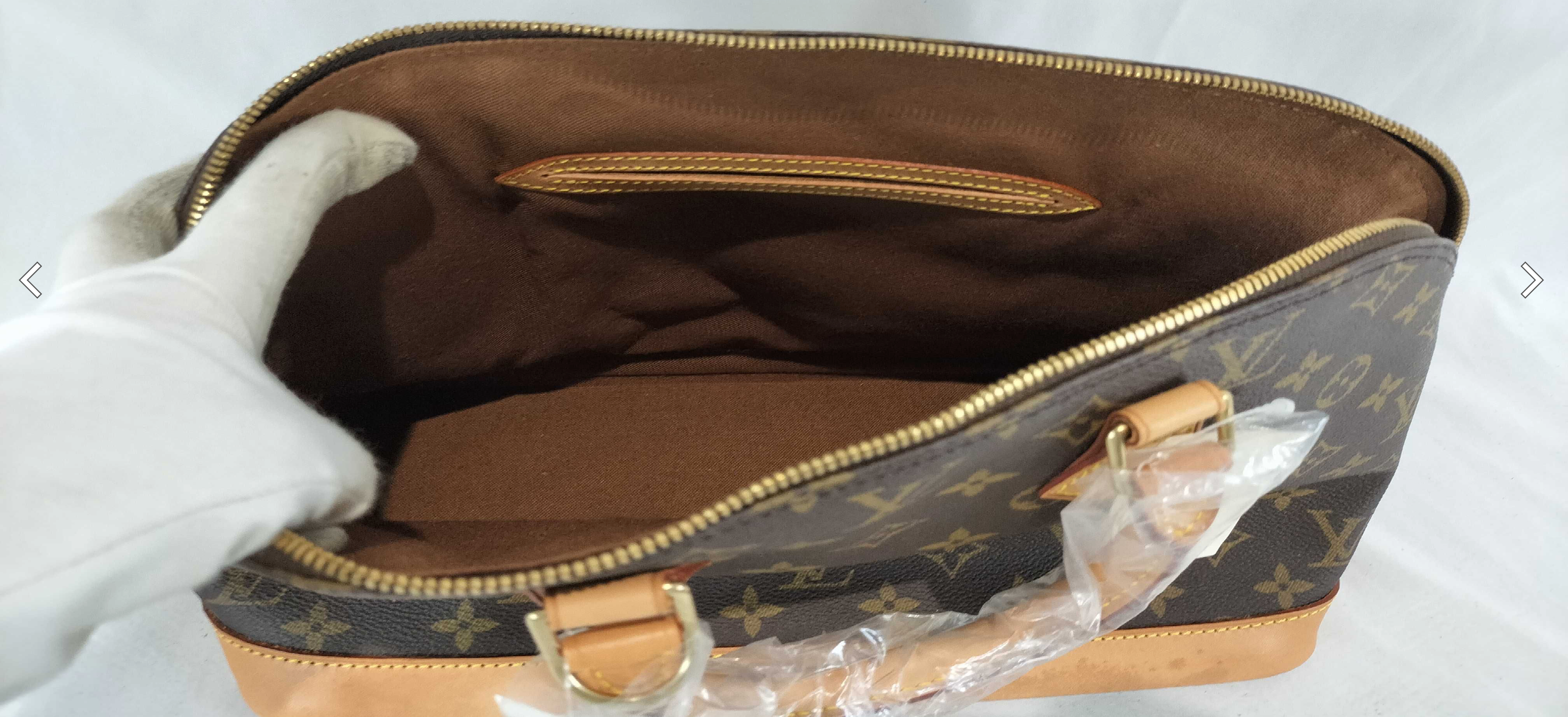 Louis Vuitton Alma PM Monogram Canvas Handbag