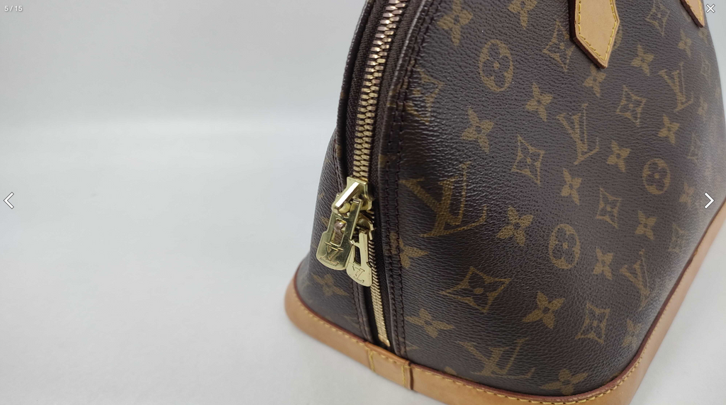 Louis Vuitton Alma PM Monogram Canvas Top Handle Bag