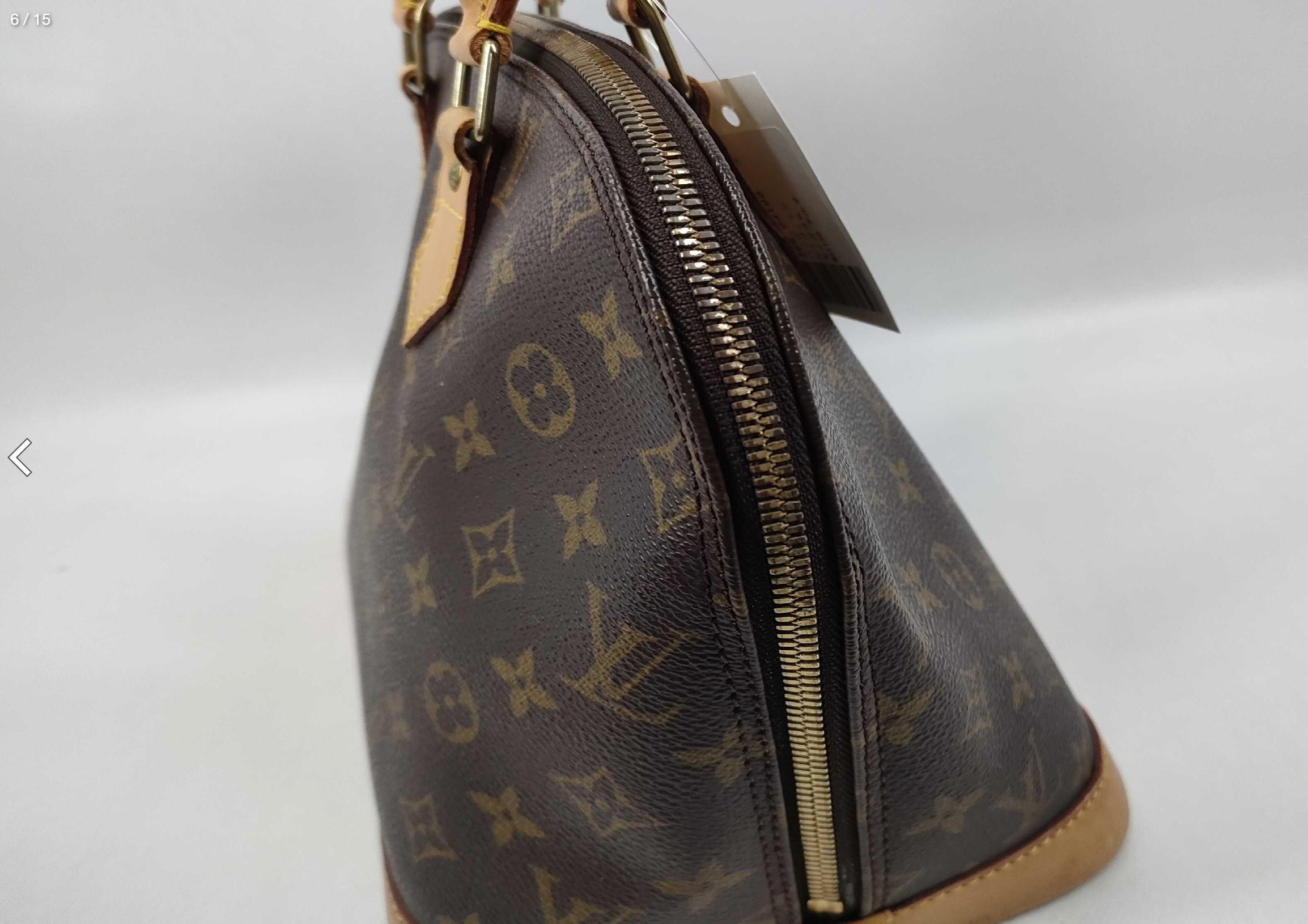 Louis Vuitton Alma PM Monogram Canvas Top Handle Bag