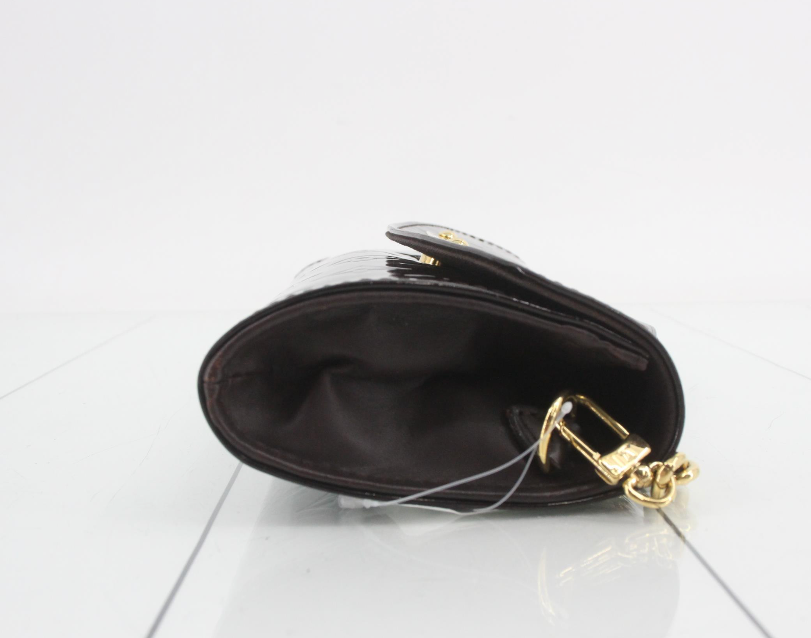 Louis Vuitton Sunset Boulevard Monogram Vernis Shoulder Bag Clutch – Amarante