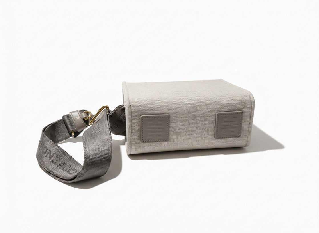 Givenchy  Mini G Tote Shopping Bag In Canvas