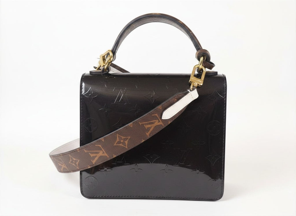 LV BLACK VERNIS MONOGRAM