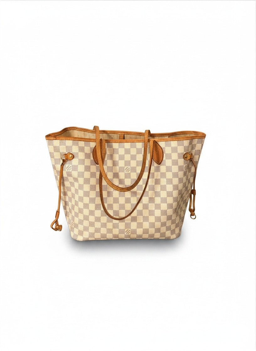 Louis Vuitton NEVERFULL MM Damier Azur