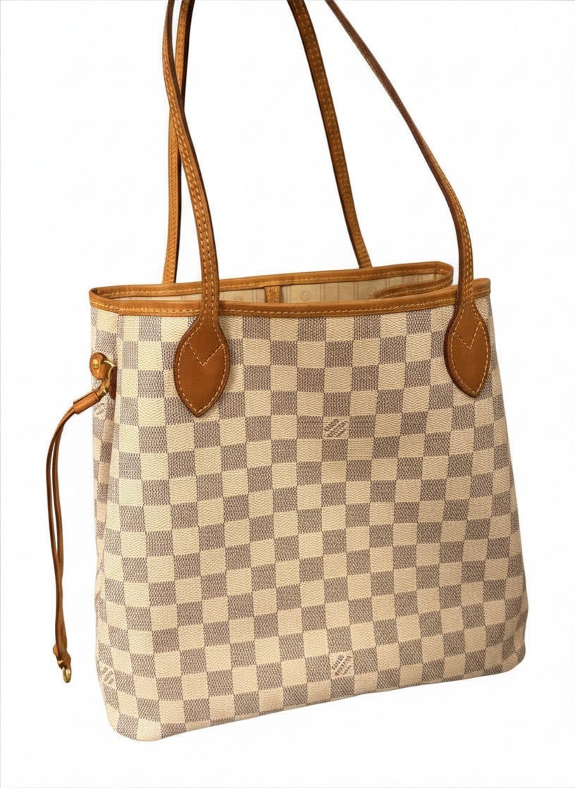 Louis Vuitton NEVERFULL MM Damier Azur