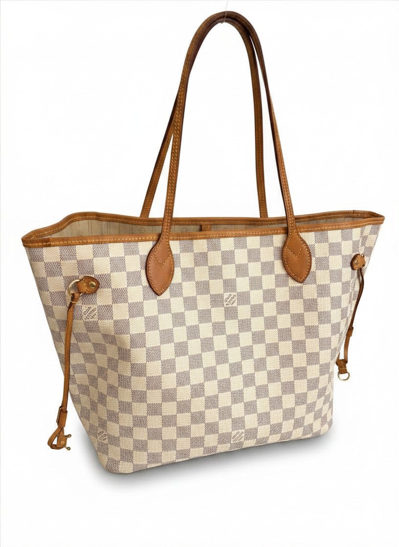 Louis Vuitton NEVERFULL MM Damier Azur