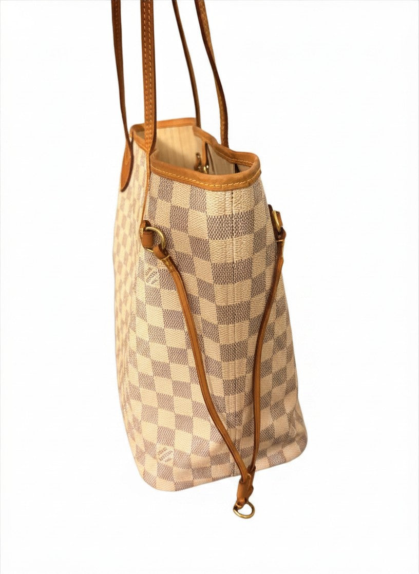 Louis Vuitton NEVERFULL MM Damier Azur