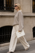 Yves Saint Laurent Vintage Structured Clutch – White